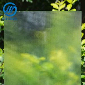 Dekoratīvais stikls Caurspīdīgs rakstains Mistlite stikls